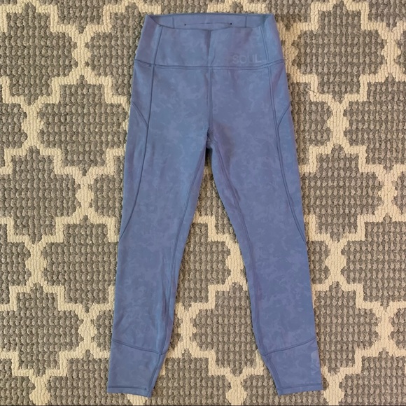 Lululemon In Movement Tights - Oasis Blue Cloudwash - Picture 1 of 6